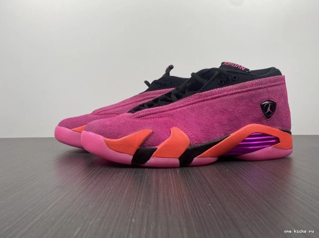 Rep Onekick (W) Jordan Low Retro 14 Pink Shocking DH4121-600 0704